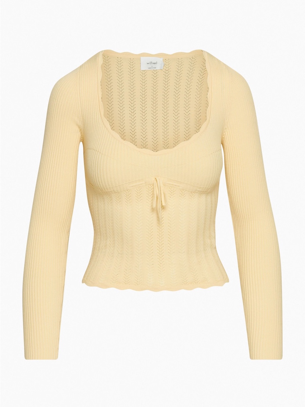 Aritzia Wilfred Soloist Sweater